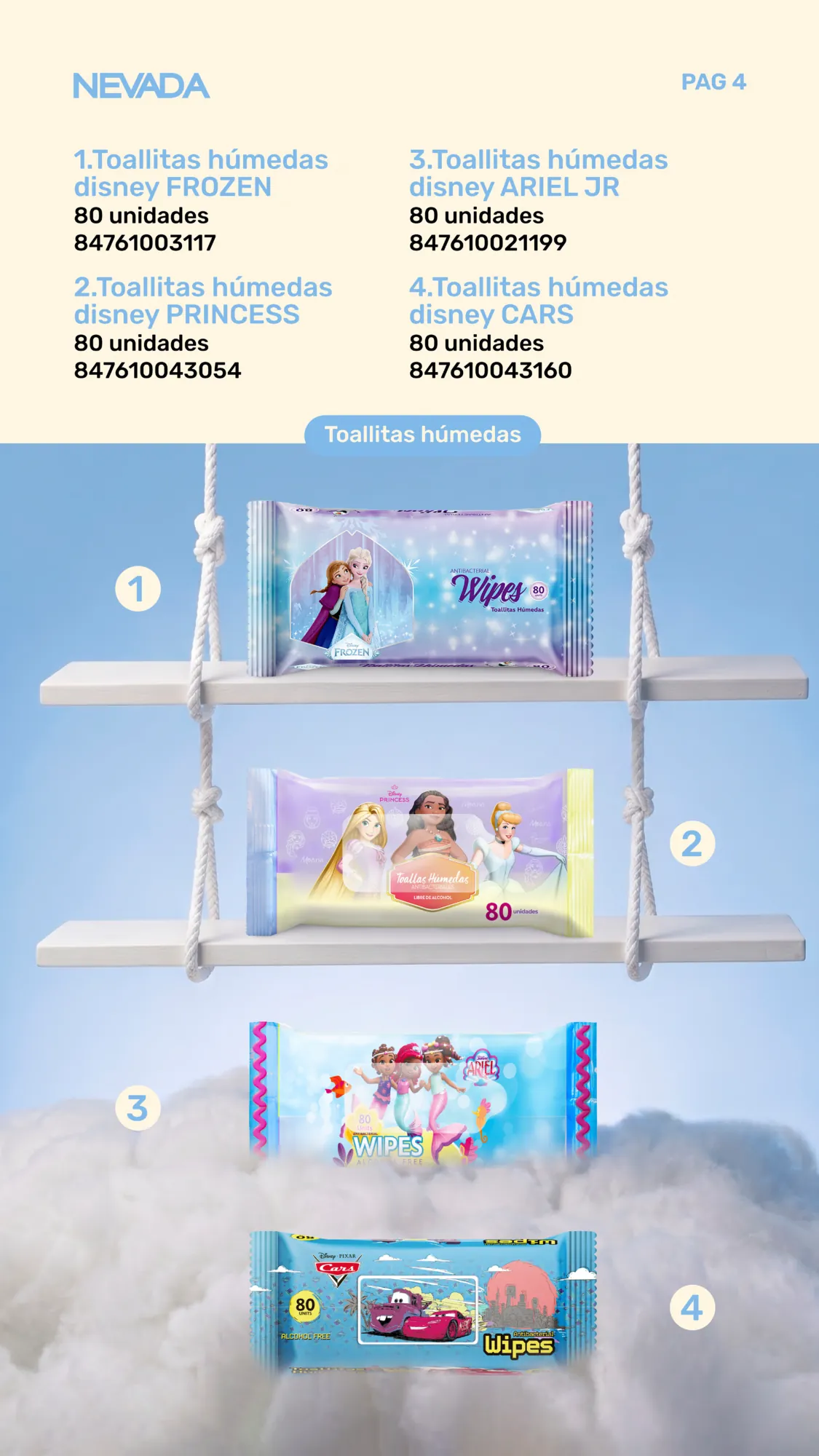 Toallitas húmedas: productos de la página 6