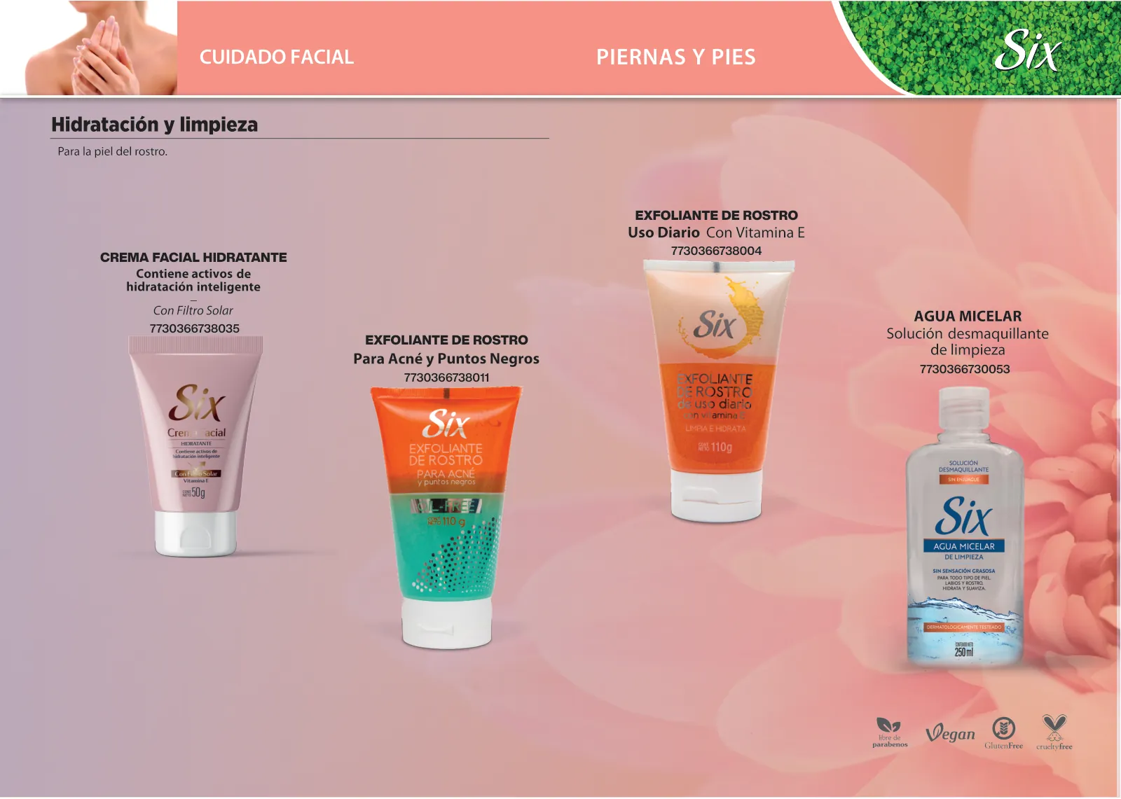 Cuidado facial: productos de la página 6